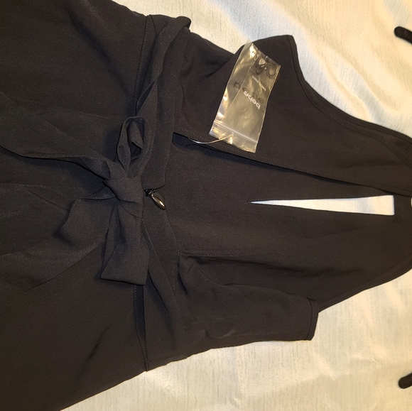 Bebe black jumpsuit - Picture 7 of 8